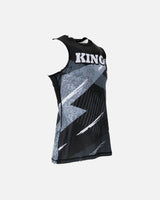 King Pro Boxing Rashguard Shadow 1 Dames - Zwart