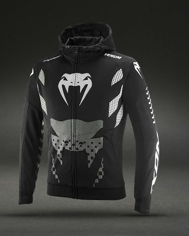 Chaqueta de moto Venum x Ixon Touch-R – Negro/Blanco