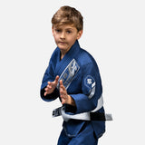 Hayabusa BJJ Gi Ascend Kinderen - Marineblauw