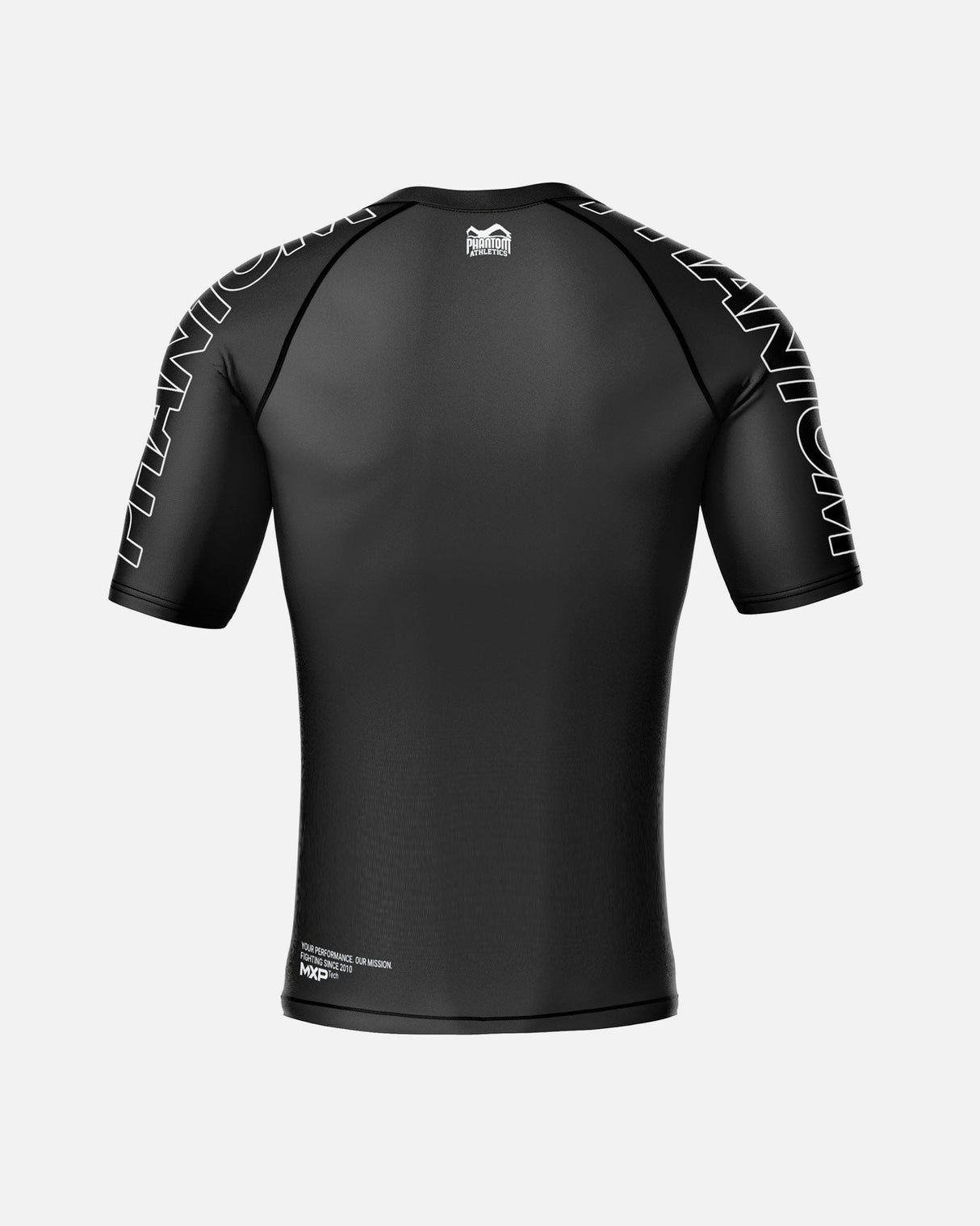 Phantom Athletics Rashguard Ranked - Zwart
