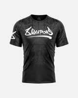 8 WEAPONS T-Shirt Hanuman Yant - Zwart/Grijs