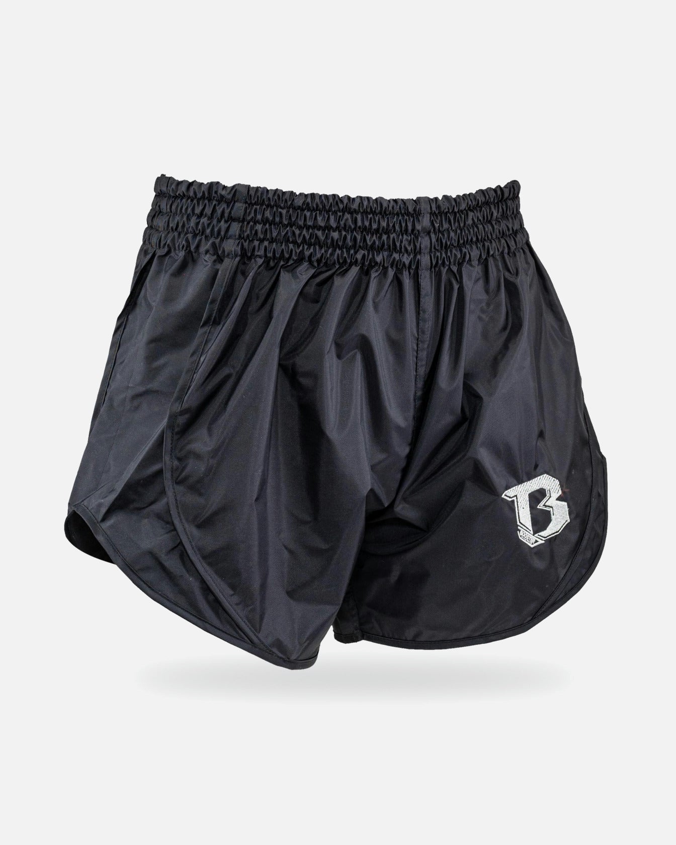 Shorts de Muay Thai Booster Retro Hybrid – Noir