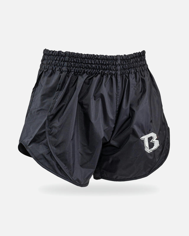 Shorts de Muay Thai Booster Retro Hybrid – Noir