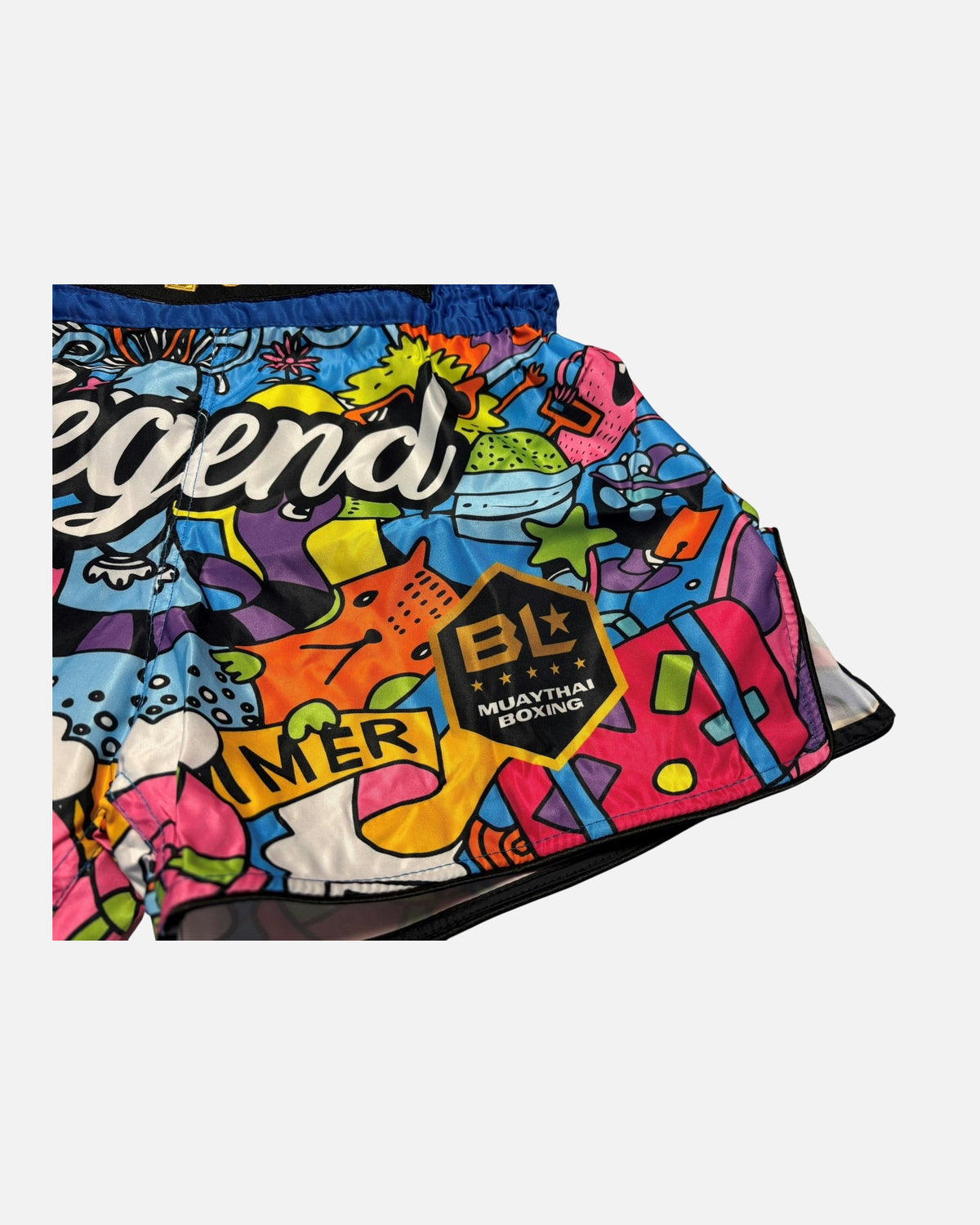 Blegend Muay Thai Shorts Legend 11 - Blauw