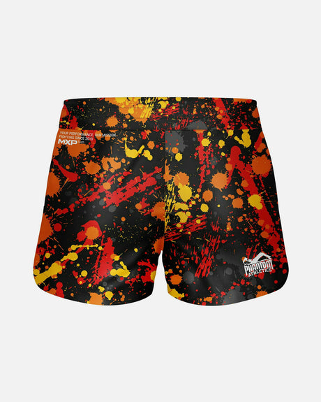 Phantom Athletics MMA Shorts Fusion Splatter – Red