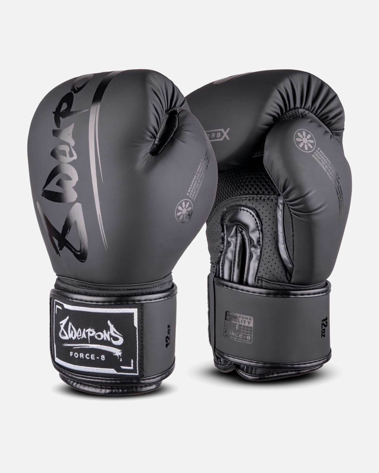8 WEAPONS Bokshandschoenen Force 8 - Zwart