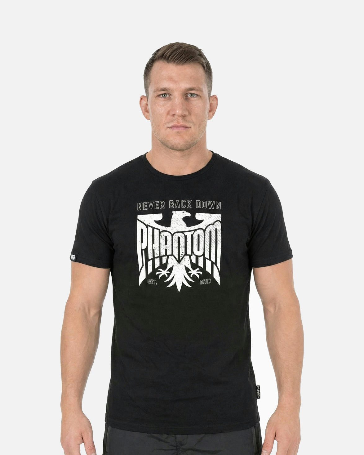Koszulka Phantom Athletics Germany Never Back Down – Czarna