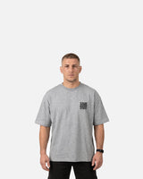 Phantom Athletics T-Shirt Cage Ring Mat Street - Grijs