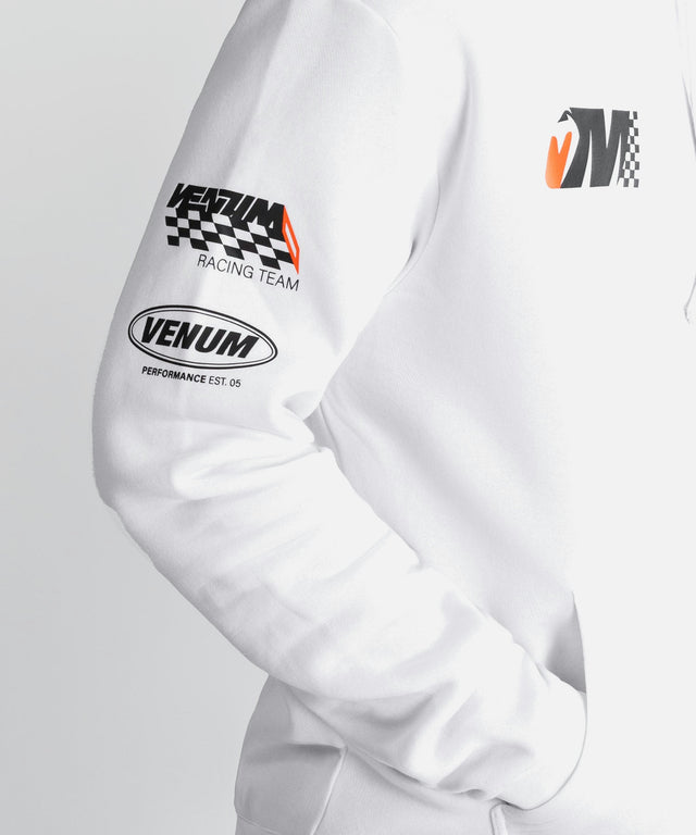 Sweat à capuche Venum Motorsport – Blanc