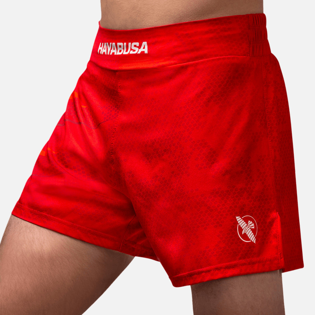 Hayabusa Muay Thai Shorts Arrow - Rood