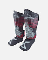 8 WEAPONS Scheenbeschermers Hanuman Yant - Zwart/Rood