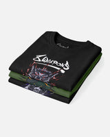 8 WEAPONS T-Shirt Beastial Wolf - Zwart/Rood