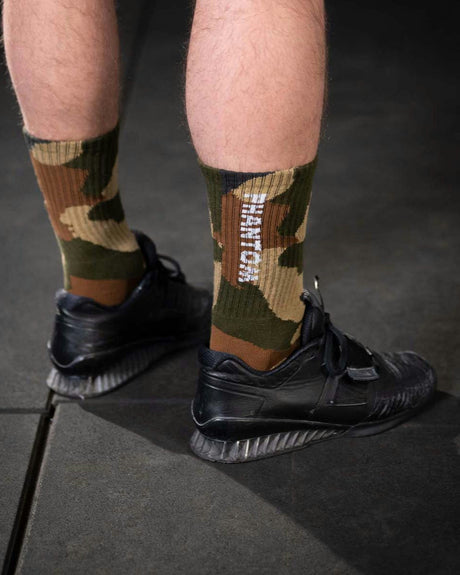 Phantom Athletics Sokken Performance - Woodland Camo