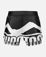 Phantom Athletics MMA Shorts Fusion-R 2in1 Savage - Zwart/Wit