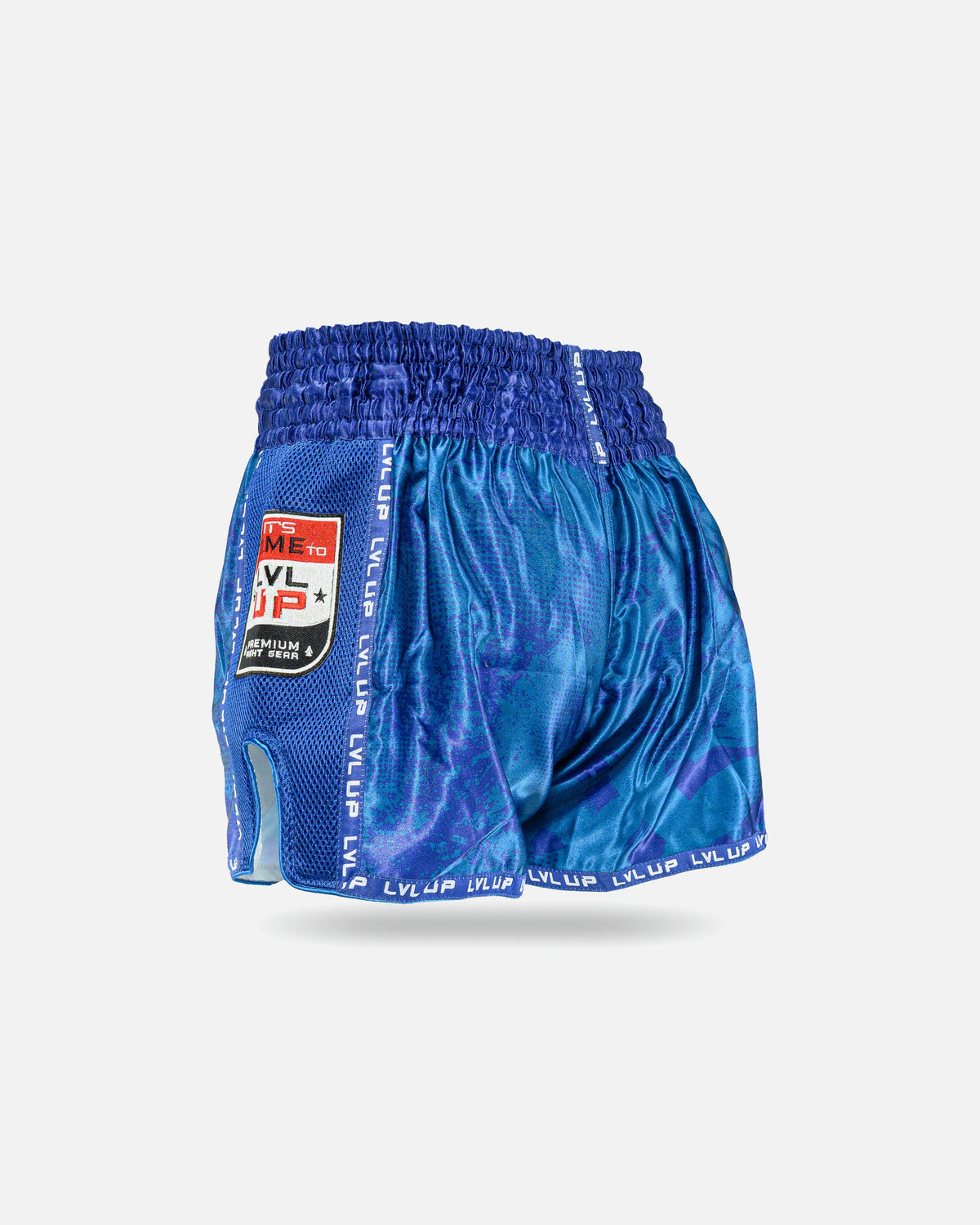 LVL UP Muay Thai Shorts Stadium - Blauw