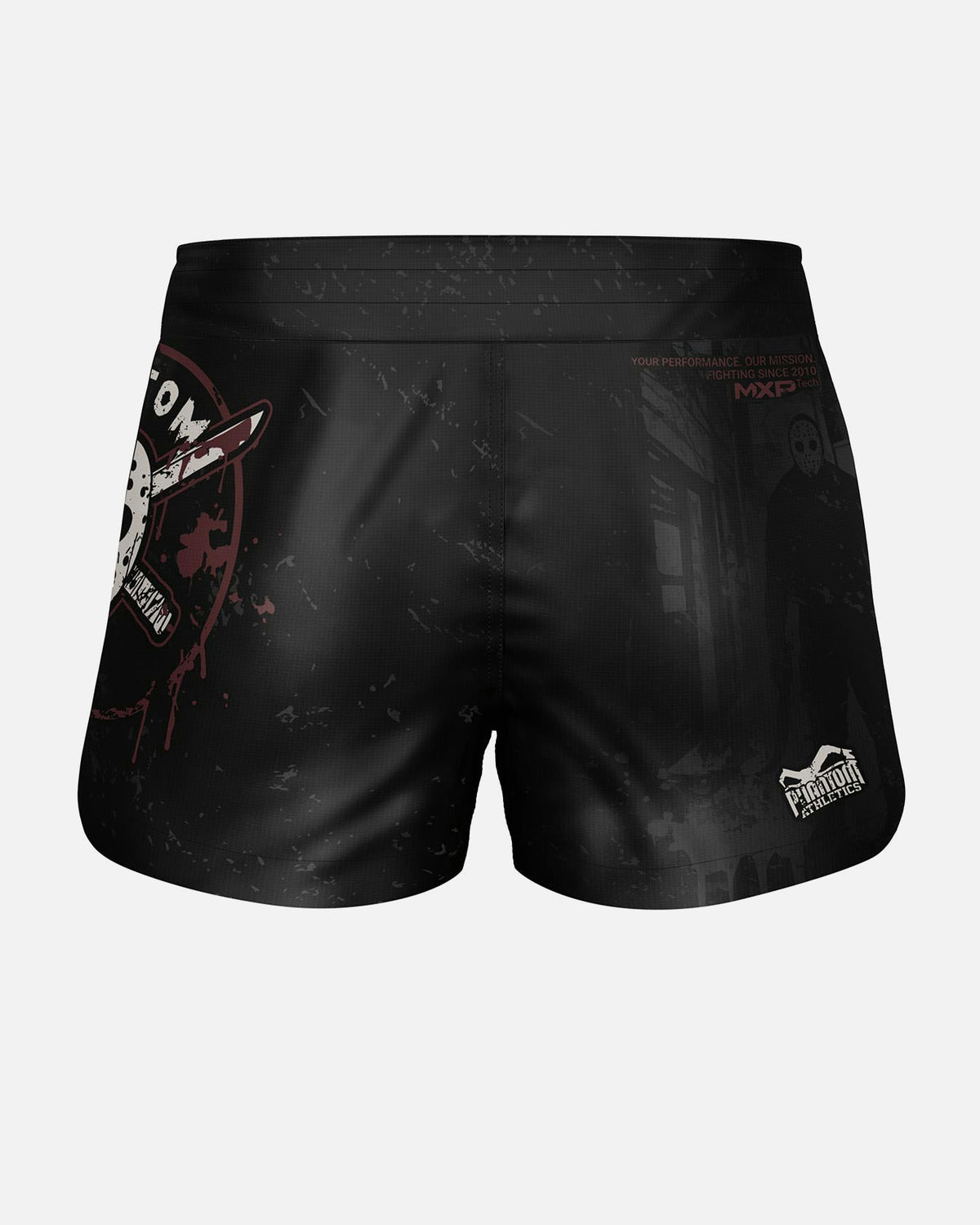 Phantom Athletics MMA Shorts Fusion-R Slasher - Zwart
