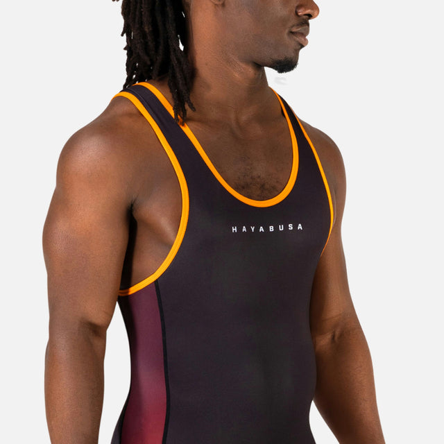 Hayabusa Worstelsinglet Surge - Rood
