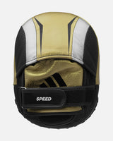 Manoplas de boxeo Adidas Speed 550 Micro Air – Negro/Oro/Plata