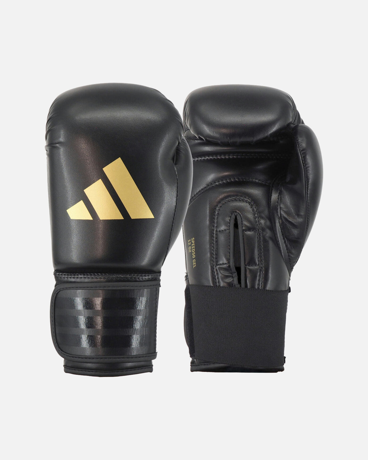 Guantes de boxeo Adidas Speed 50 – Negro/Oro