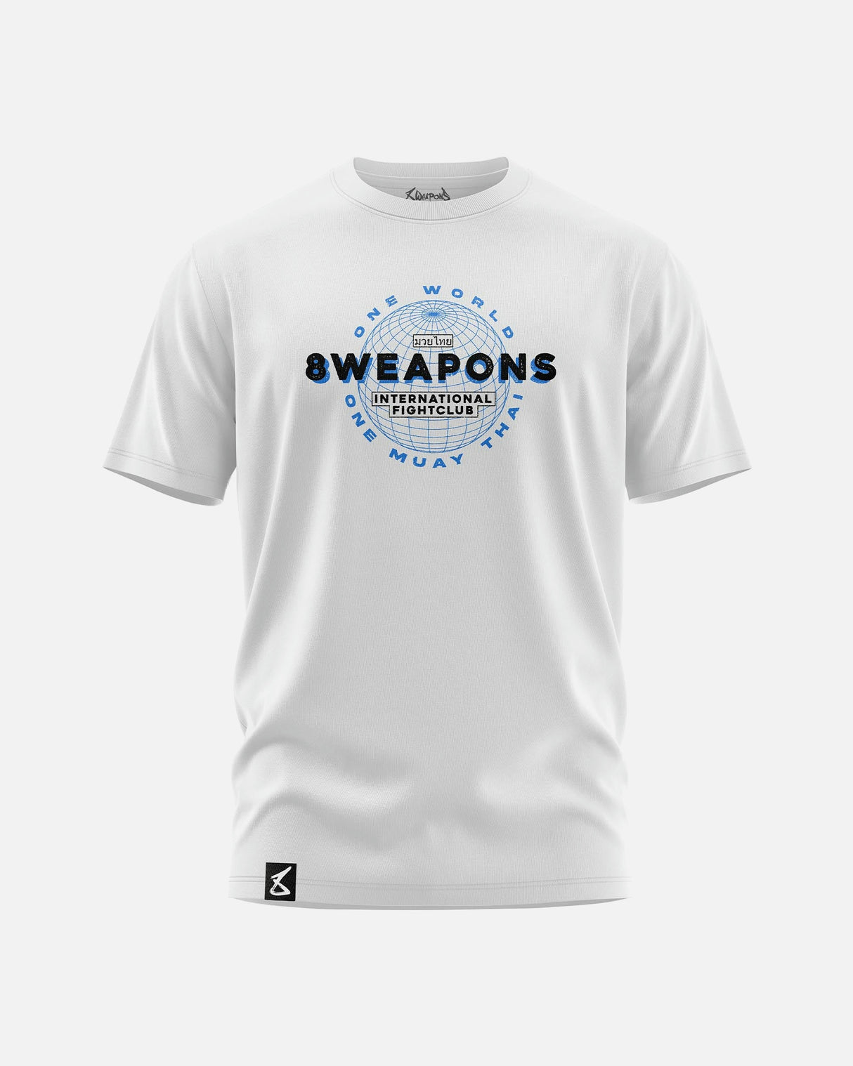 8 WEAPONS T-Shirt 1W1MT Oversize - Wit
