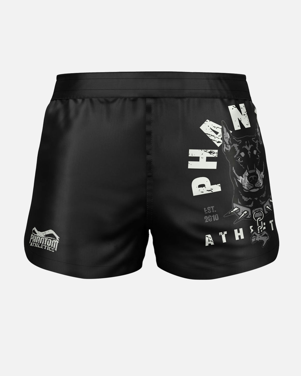 Phantom Athletics MMA Shorts Fusion Dobermann - Zwart