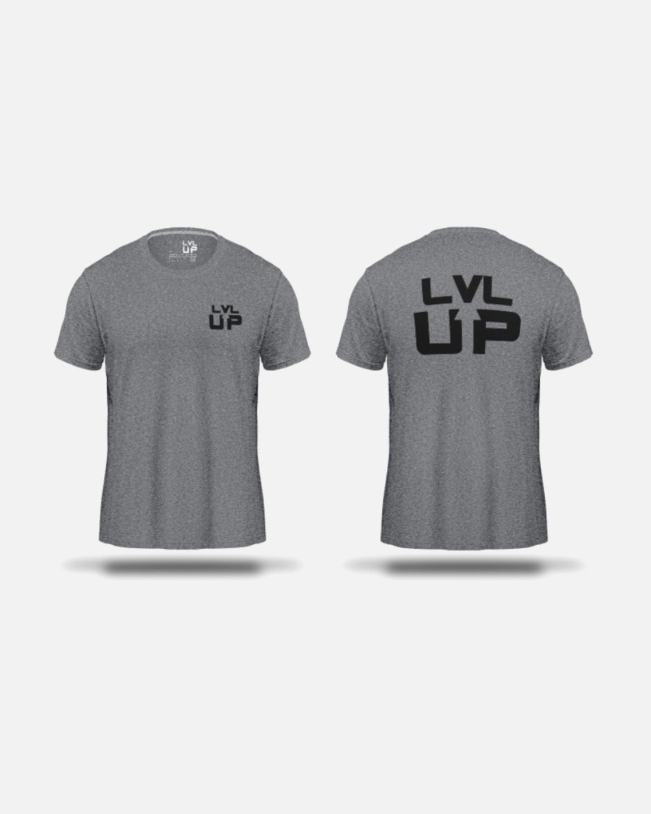 LVL UP T-Shirt TS - Grijs