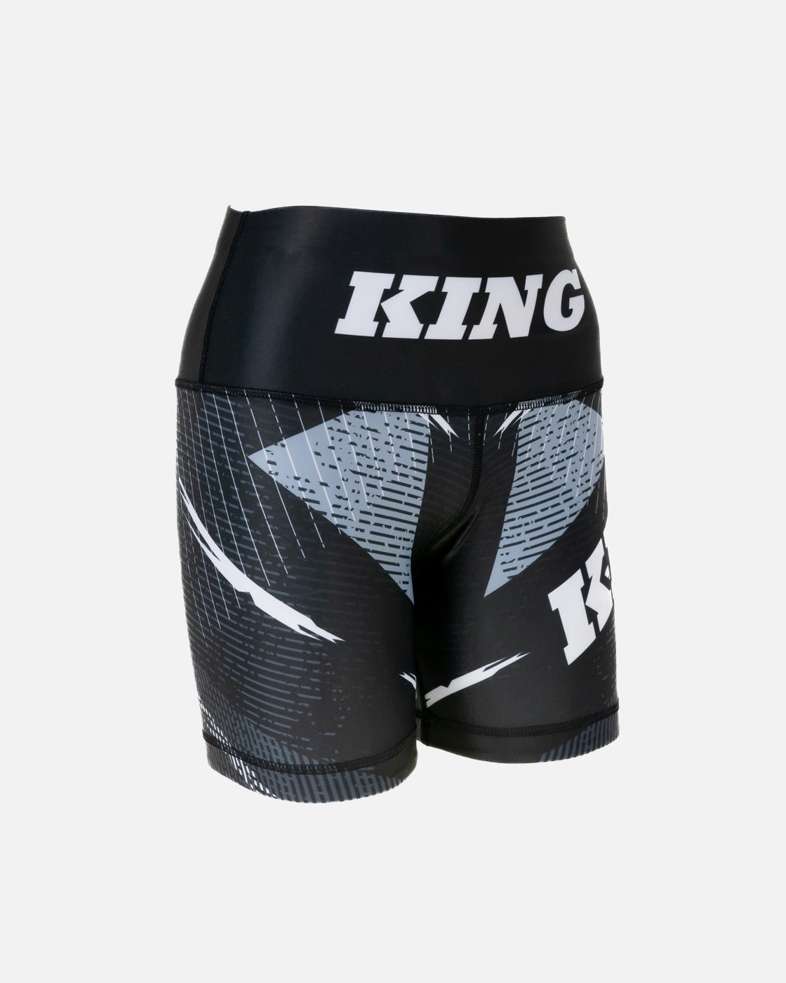King Pro Boxing Compressie Shorts Shadow 1 Dames - Zwart