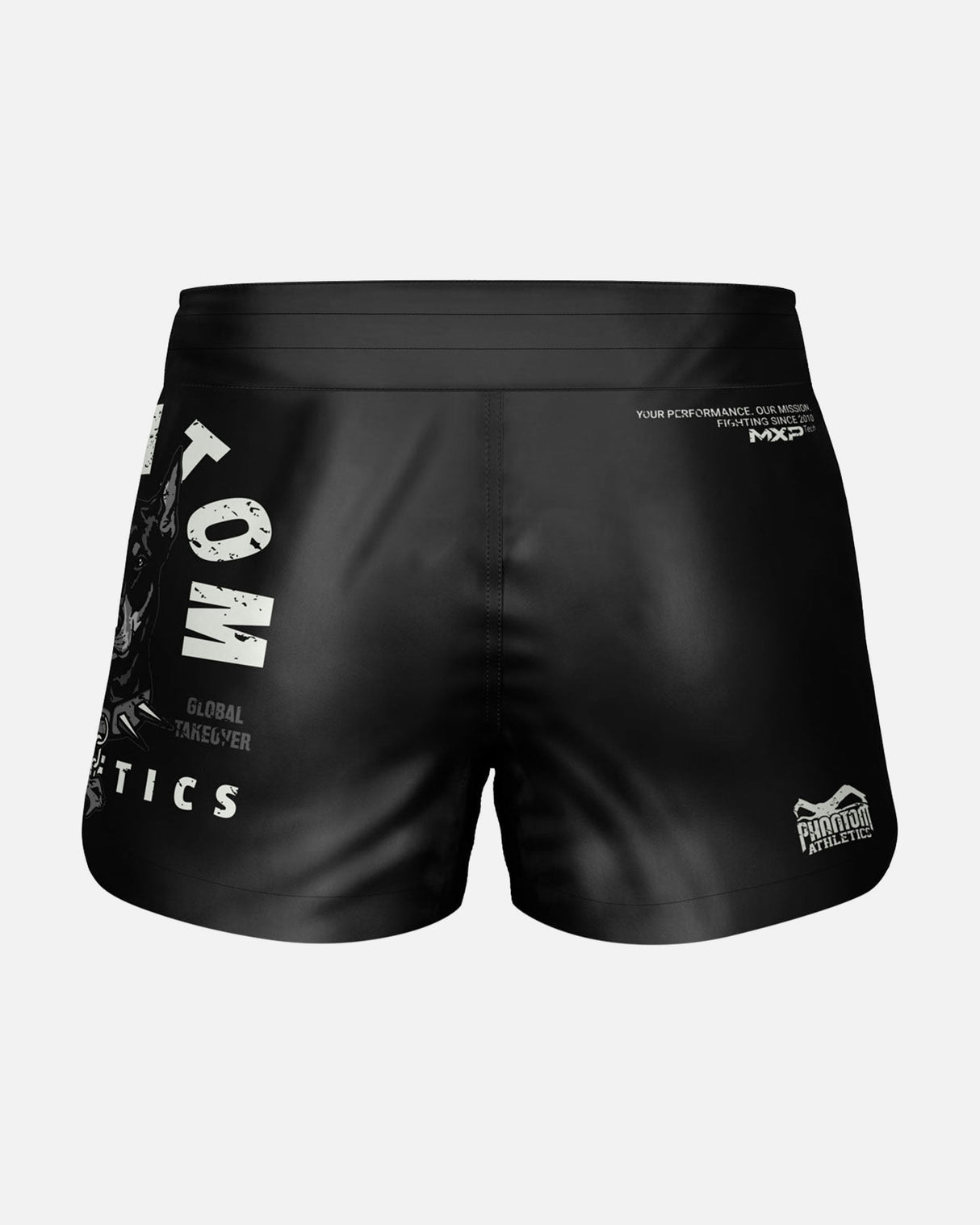 Phantom Athletics MMA-Shorts Fusion Dobermann – Schwarz