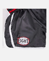 8 WEAPONS Muay Thai Shorts Bangkok - Zwart/Wit