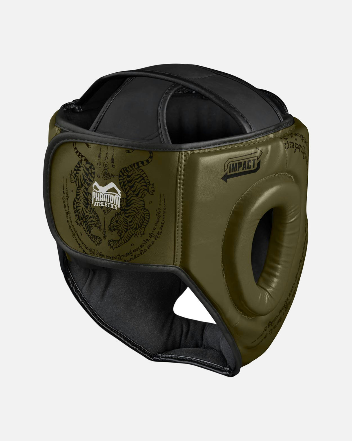 Phantom Athletics Hoofdbeschermer Muay Thai Army - Groen