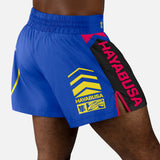 Hayabusa Muay Thai Shorts Icon - Blauw/Geel