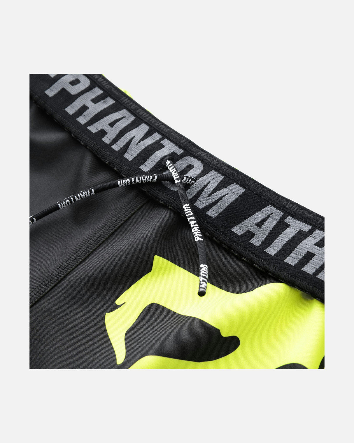 Pantaloncini Muay Thai Phantom Athletics Revolution – Nero/Neon
