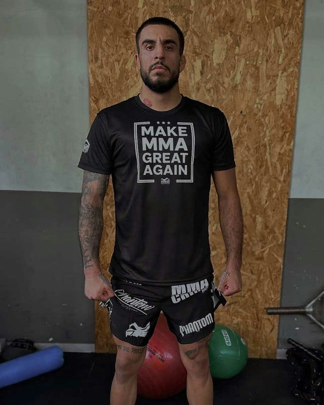 Phantom Athletics Trainingsshirt EVO Make MMA Great Again – Schwarz