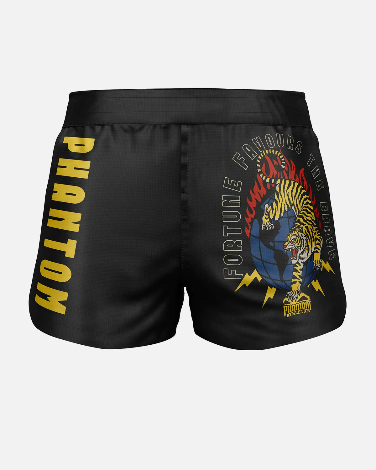 Shorts de MMA Phantom Athletics FUSION-R Tiger Domination – Orange/Noir