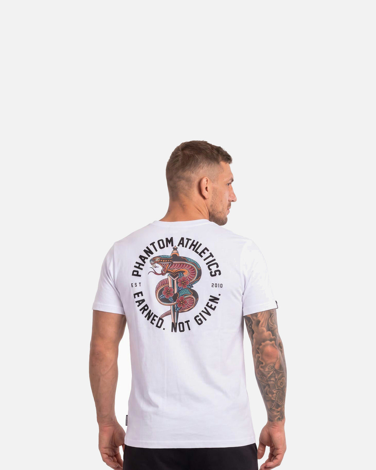 Phantom Athletics T-Shirt Serpent - Wit
