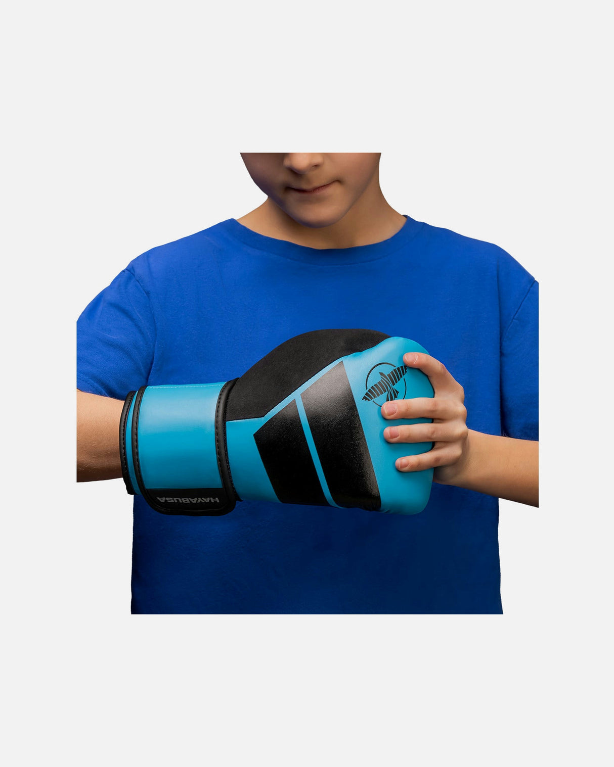Hayabusa Bokshandschoenen S4 Kinderen - Cyaan