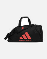 Adidas Sportovní taška 2v1 Combat Sports – Černá/Červená