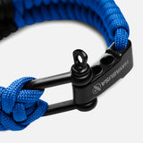 Hayabusa Paracord Jiu Jitsu Armband - Blauw