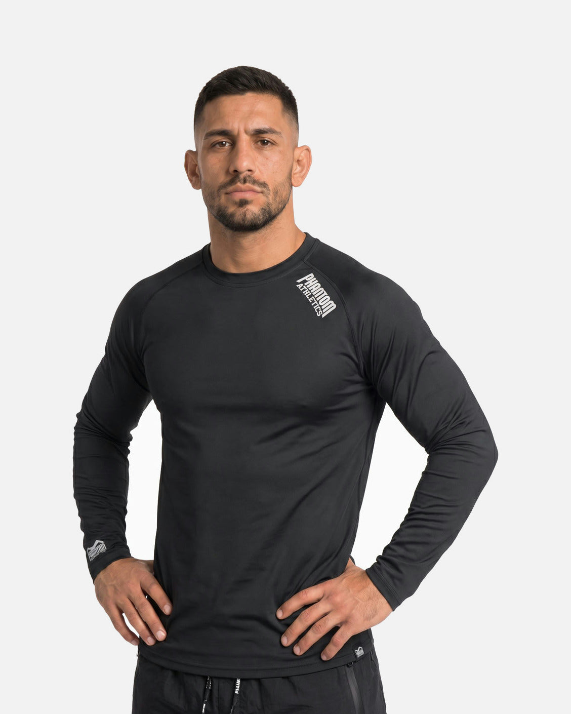 T-shirt da allenamento Phantom Athletics Tactic Maniche Lunghe – Nero