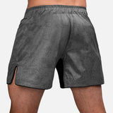 Hayabusa MMA Shorts Hex Mid-Thigh - Grijs