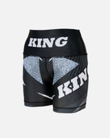 King Pro Boxing Compressie Shorts Shadow 1 Dames - Zwart