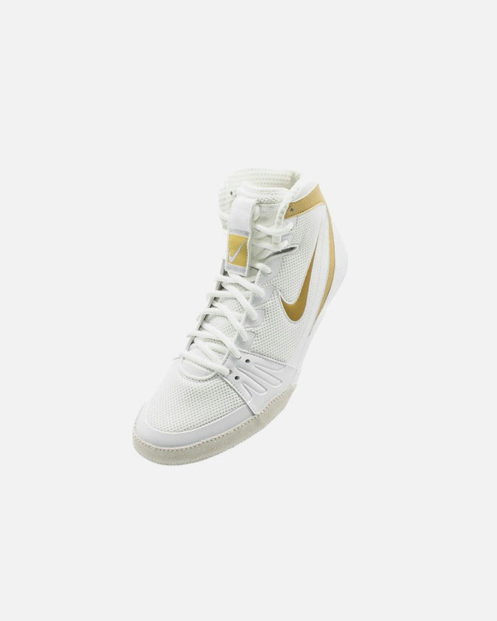 Nike Worstelschoenen Freek - Wit/Goud