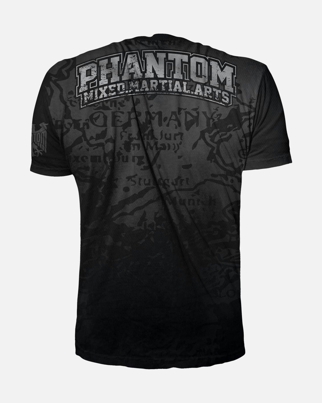 T-shirt d'entraînement Phantom Athletics EVO Germany Silver Eagle – Noir/Gris