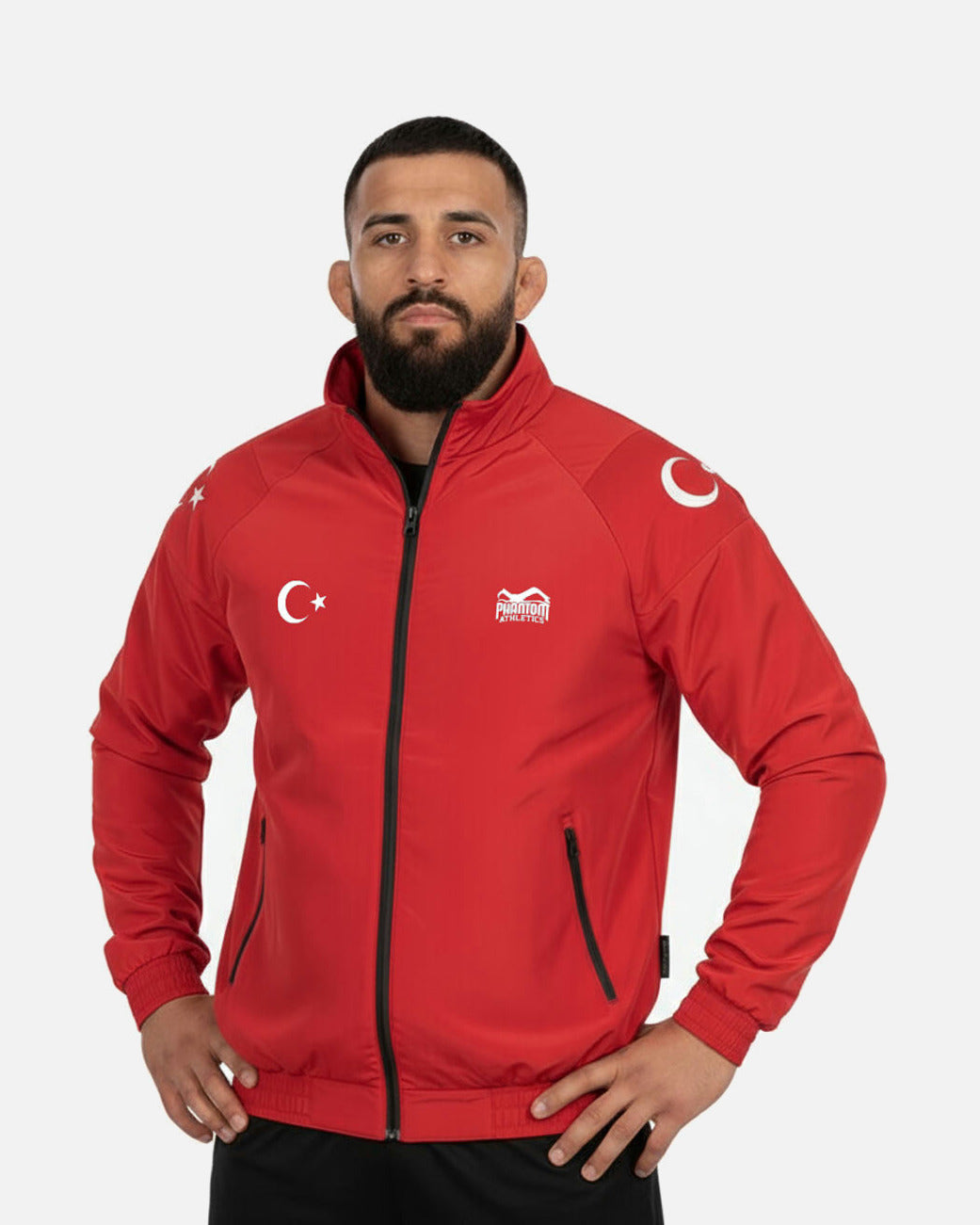 Phantom Athletics Trainingsjas DMC Team Turkey - Rood/Wit