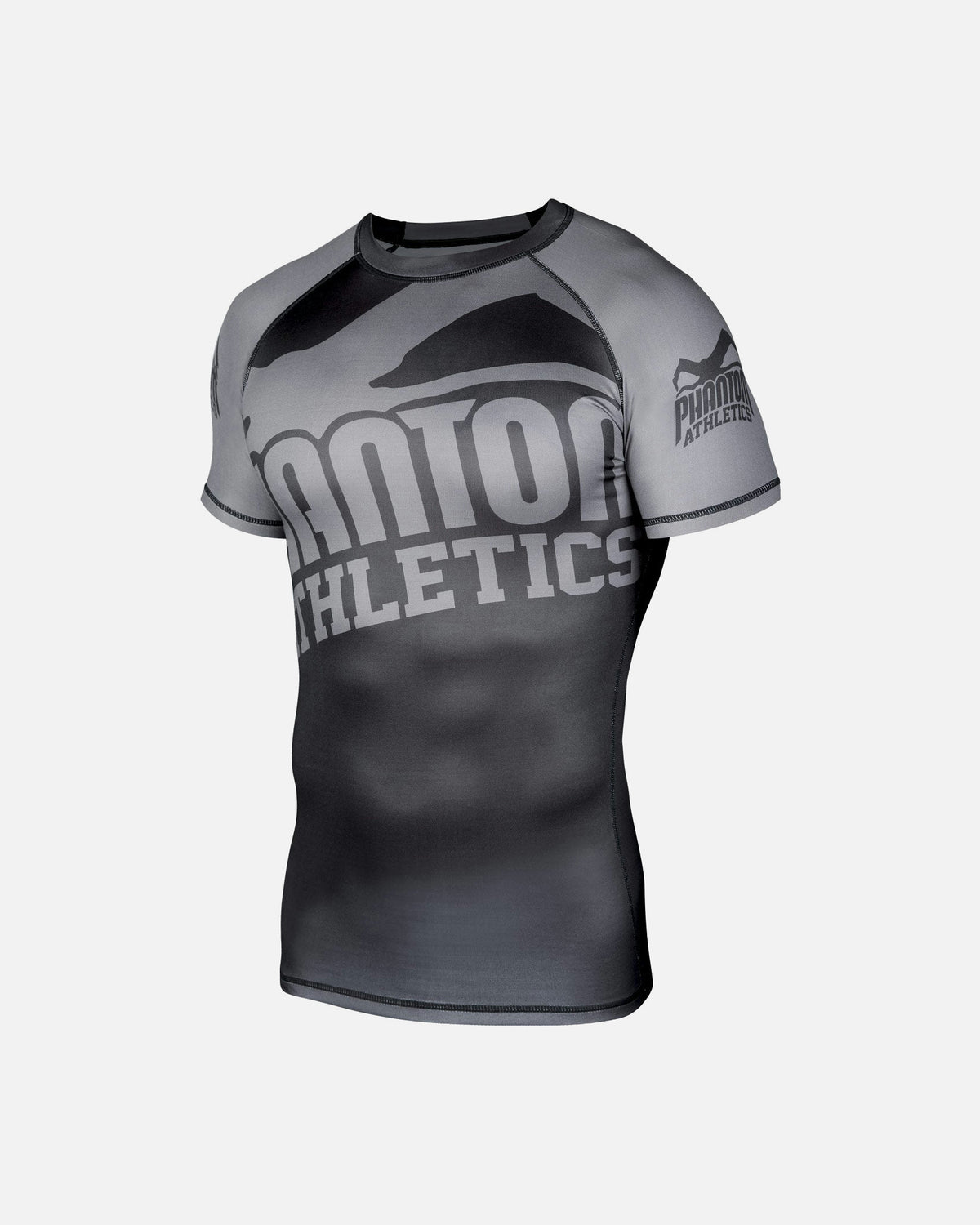 Phantom Athletics Rashguard Supporter - Zwart/Grijs