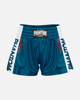 Shorts de Muay Thai Phantom Athletics Apex – Bleu
