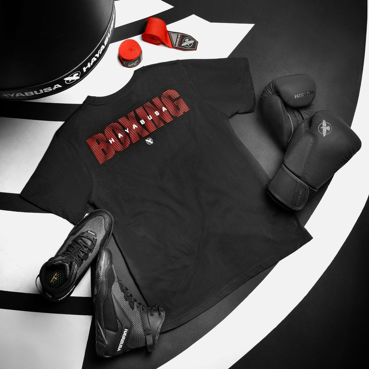 Hayabusa T-Shirt Discipline - Zwart