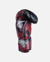 8 WEAPONS Bokshandschoenen Hanuman Yant - Zwart/Rood