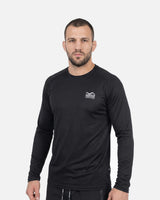 T-shirt da allenamento Phantom Athletics Tactic-V Maniche lunghe – Nero