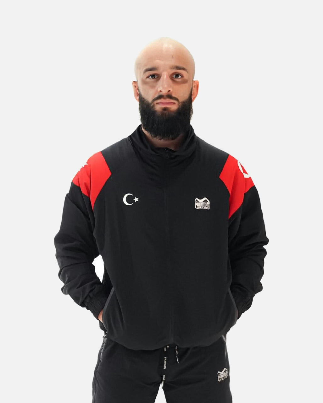 Veste d'entraînement Phantom Athletics DMC Team Turkey – Noir
